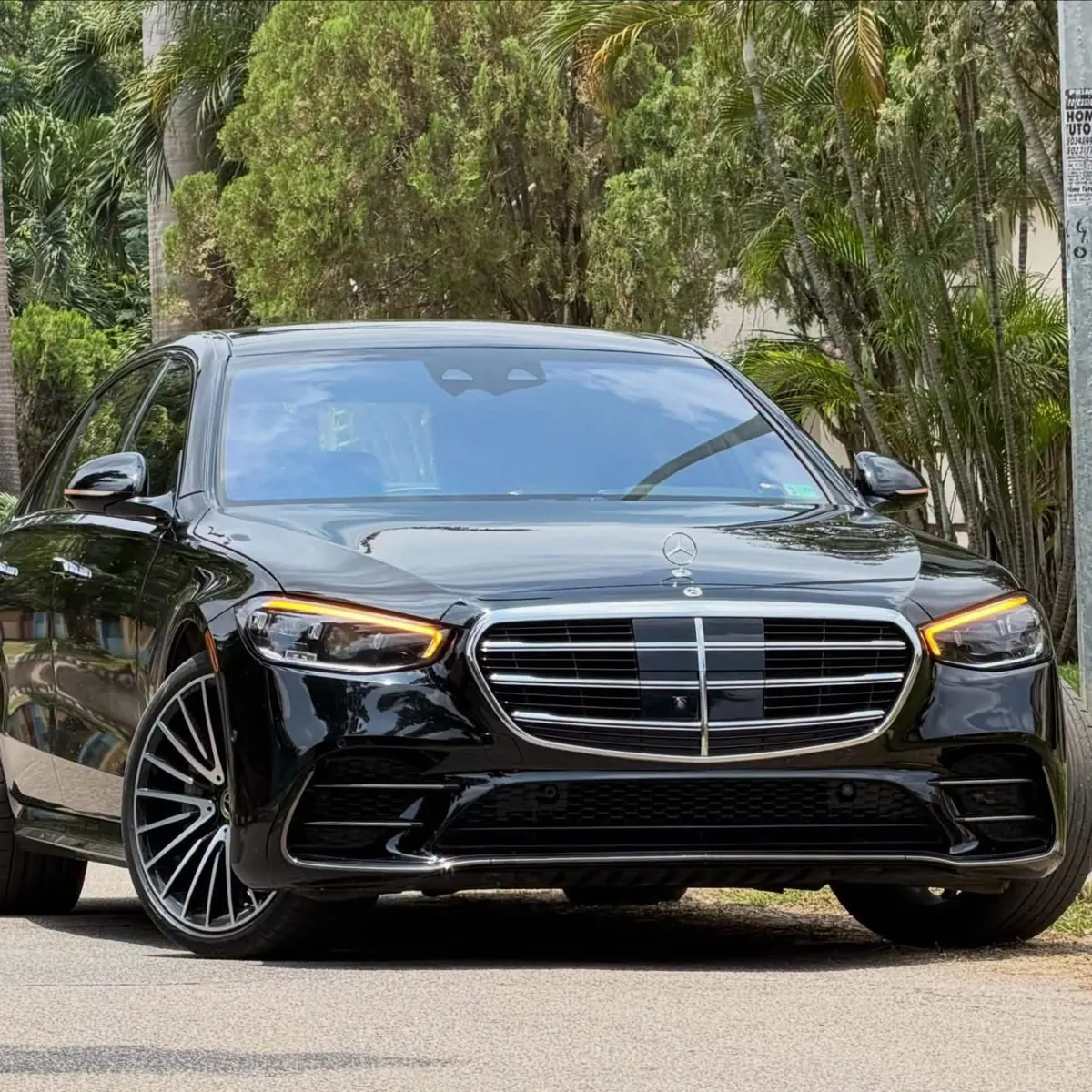 Mercedes S500 2024 noire